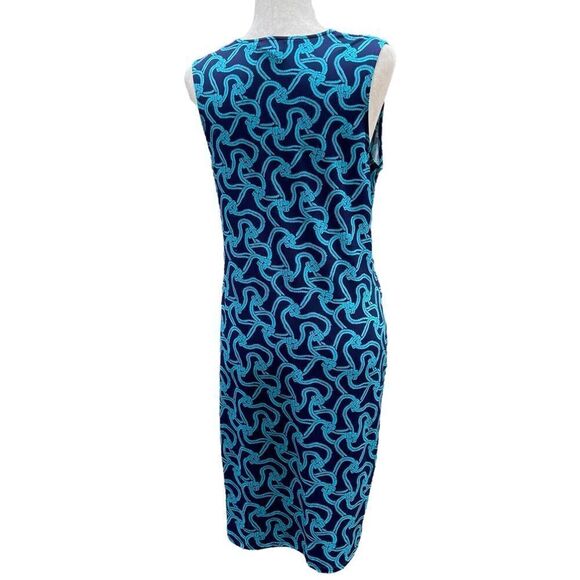 Julie Brown NYC Rope and Knots Front Twist Sleeveless Dress - Picture 9 of 13